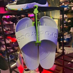 CROCS Men's Slide Sandals - Light Purple